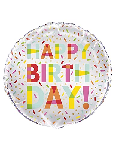 Folien-Geburtstags-Luftballon - 45 cm - Donut-Party Folien-Geburtstags-Luftballon - 45 cm - Donut-Party von Unique