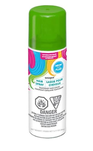 Grünes Haarspray - 133 ml von Unique