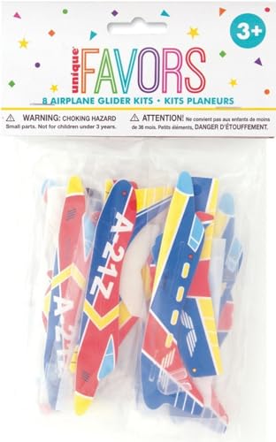 Partygeschenke - Segelflugzeuge - 8er-Pack Partygeschenke - Segelflugzeuge - 8er-Pack von Unique