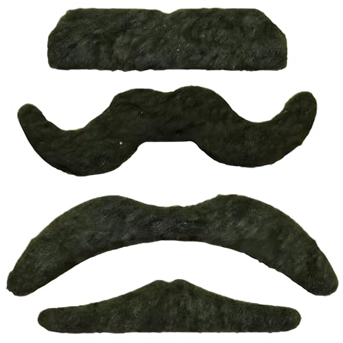 Partygeschenke - Selbstklebende Schnurrbärte - 4er-Pack Partygeschenke - Selbstklebende Schnurrbärte - 4er-Pack von Unique