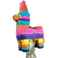 Pinata Esel zum Ziehen 47 cm, traditionelle Zugpinata Pinata Esel zum Ziehen 47 cm, traditionelle Zugpinata von Unique