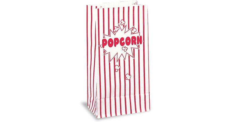Popcorn-Tüten rot/weiß, 13 x 25 cm, 10 Stück von Unique