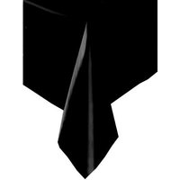 Tischdecke schwarz Folie 137×274cm Tischdecke schwarz Folie 137×274cm von Unique