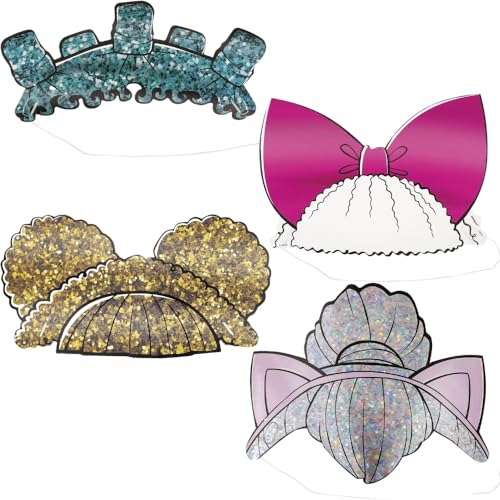 Unique Papierstirnbänder - LOL Surprise Party - 4er-Pack Unique Papierstirnbänder - LOL Surprise Party - 4er-Pack von Unique