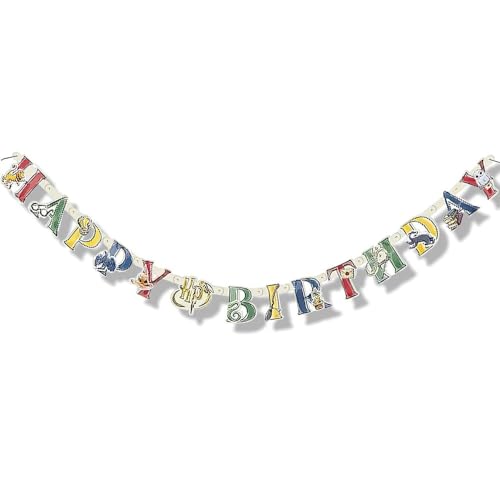 Unique Party 23568 - Geburtstagsbanner - 1,82 m - Harry Potter Party von Unique