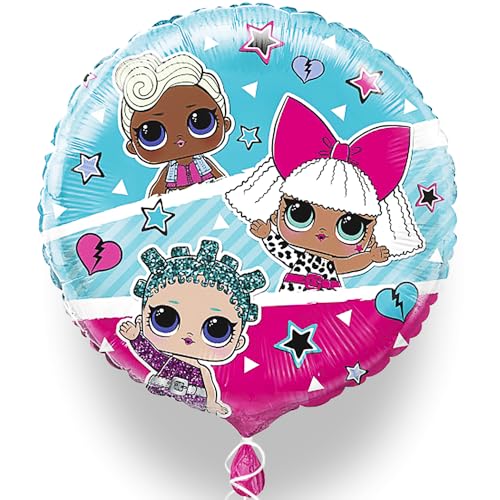 Unique 23807 LOL Surprise Geburtstagsballon-45 cm Party, Multicolour, Large Unique 23807 LOL Surprise Geburtstagsballon-45 cm Party, Multicolour, Large von Unique
