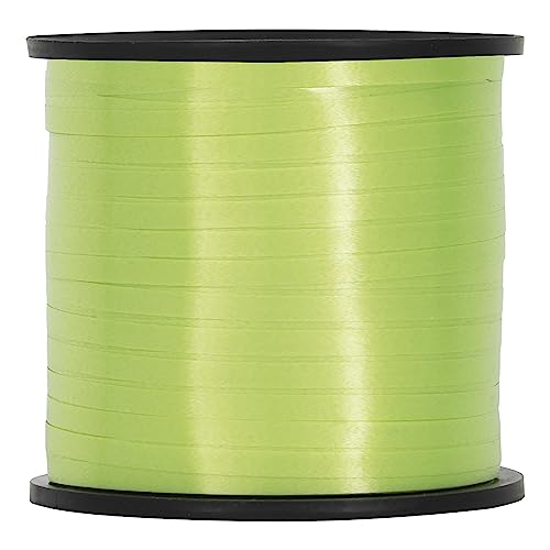 Unique 48601 Geschenkband – 457 m – Limettengrün Farbe– 1 Stück (1 Packung), Lime Green von Unique