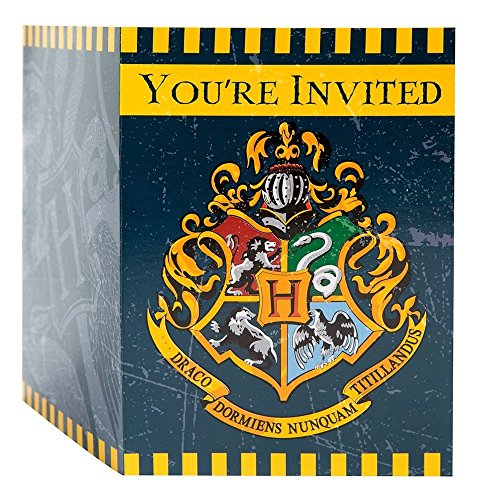 Unique 8 Harry Potter Einladungskarten Unique 8 Harry Potter Einladungskarten von Unique