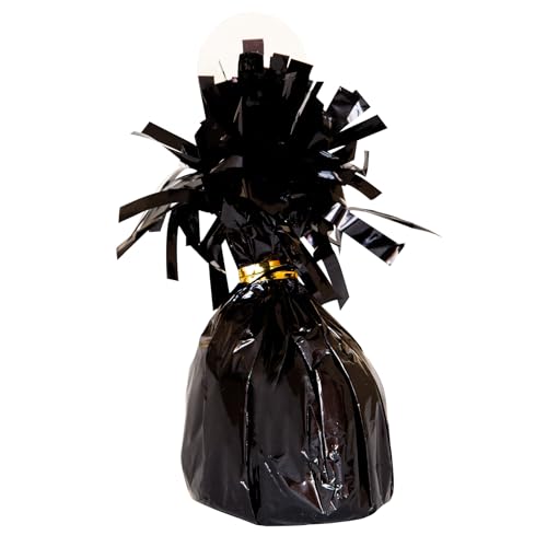 Unique 85634 Folienballon-Gewicht – Schwarze Farbe (1 Stück) Unique 85634 Folienballon-Gewicht – Schwarze Farbe (1 Stück) von Unique