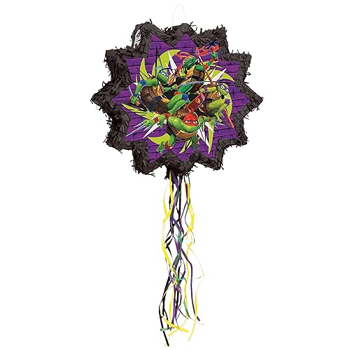Unique Industries Teenage Mutant Ninja Turtle Mayhem Shaped Drum Pull Pinata Boy Birthday Taufe Party Supplies Unique Industries Teenage Mutant Ninja Turtle Mayhem Shaped Drum Pull Pinata Boy Birthday Taufe Party Supplies von Unique