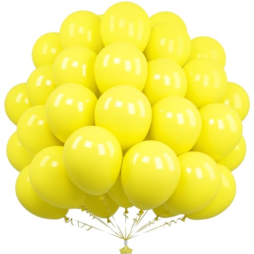 Unisun Gelbe Luftballons, 50 Stück 12 Zoll Matt Gelbe Luftballons, Gelbe Luftballons Für Frauen Mädchen Geburtstagsfeier Sonnenblume Honigbiene Popcorn Zitrone Thema Weihnachten Jahrestag Dekorationen Unisun Gelbe Luftballons, 50 Stück 12 Zoll Matt Gelbe Luftballons, Gelbe Luftballons Für Frauen Mädchen Geburtstagsfeier Sonnenblume Honigbiene Popcorn Zitrone Thema Weihnachten Jahrestag Dekorationen von Unisun