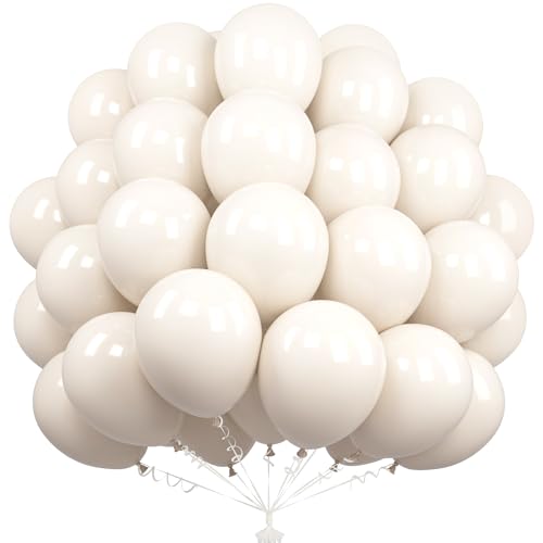 Unisun Sandweiße Luftballons, 50 Stück 12 Zoll Sandweiße Luftballons, Beige Luftballons Für Frauen Männer Jungen Geburtstagsfeier Brautparty Hochzeit Abschlussfeier Jubiläum Festival Dekorationen Unisun Sandweiße Luftballons, 50 Stück 12 Zoll Sandweiße Luftballons, Beige Luftballons Für Frauen Männer Jungen Geburtstagsfeier Brautparty Hochzeit Abschlussfeier Jubiläum Festival Dekorationen von Unisun