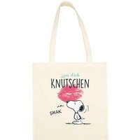 PEANUTS - SHOPPING BAG 'Lass dich Knutschen' von United Labels