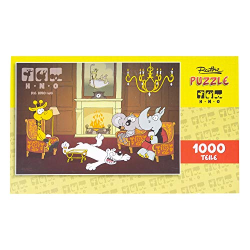 Ralph Ruthe Puzzle 1000 Teile- Die HNO-WG Cartoon von United Labels