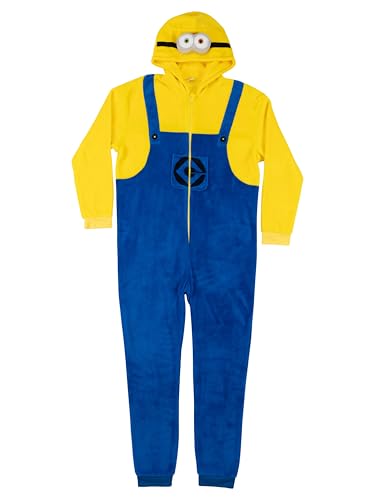 United Labels Minions Kostüm für Erwachsene, S, Gelb Blau, Jumpsuit Unisex, Overall mit Kapuze, Einteiler für Karneval Mottoparty United Labels Minions Kostüm für Erwachsene, S, Gelb Blau, Jumpsuit Unisex, Overall mit Kapuze, Einteiler für Karneval Mottoparty von United Labels