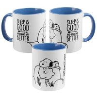 mug - books are better - inner blue von United Labels