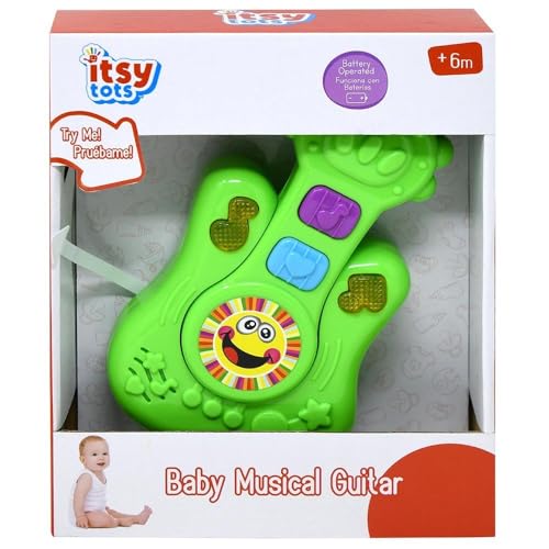 United Pacific Designs 79031: Itsy Tots Light N Sounds Gitarre mit Try Me in offener Farbbox von United Pacific Designs