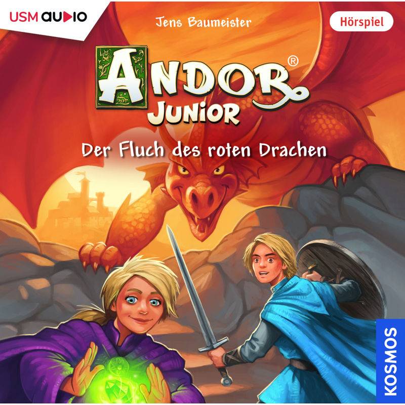 Andor Junior - 1 - Der Fluch des roten Drachen von United Soft Media (USM)