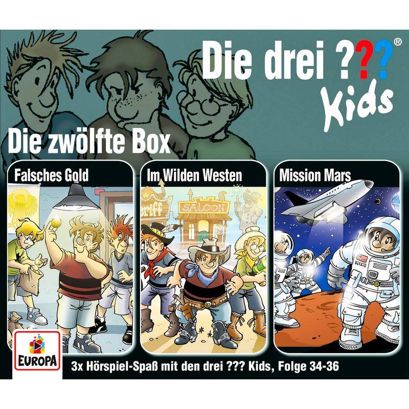 Die drei ???-Kids - Die 12. Box (Folgen 34-36) (3 CDs) von United Soft Media (USM)