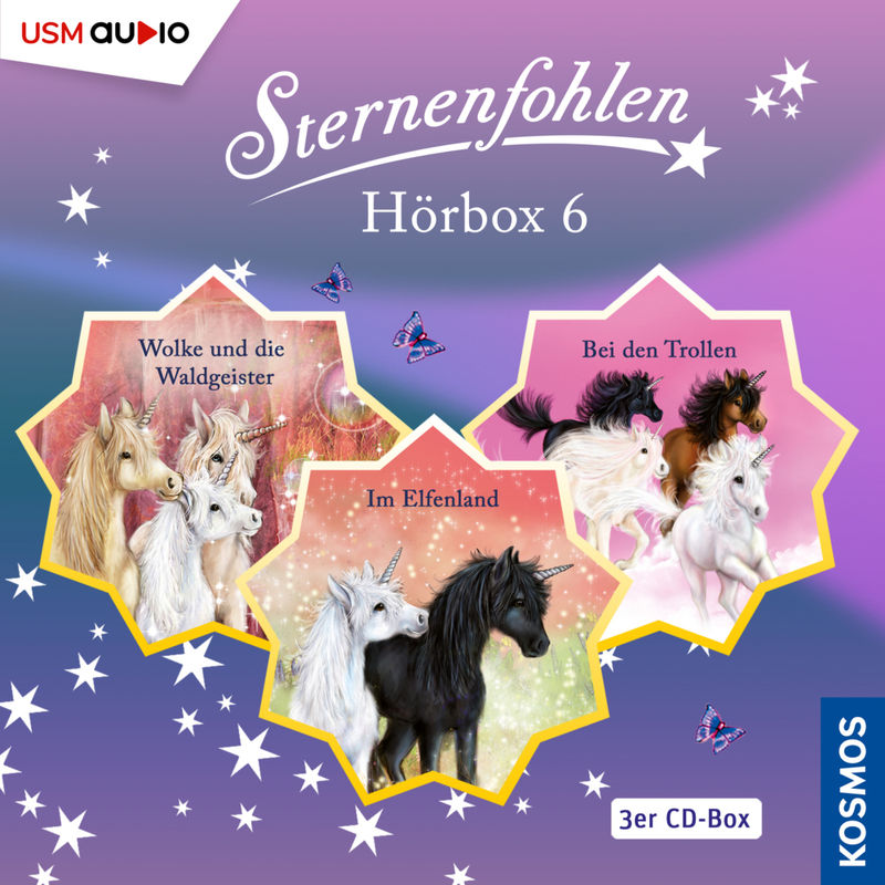 Die große Sternenfohlen Hörbox Folgen 16-18 (3 Audio CDs),3 Audio-CD von United Soft Media (USM)