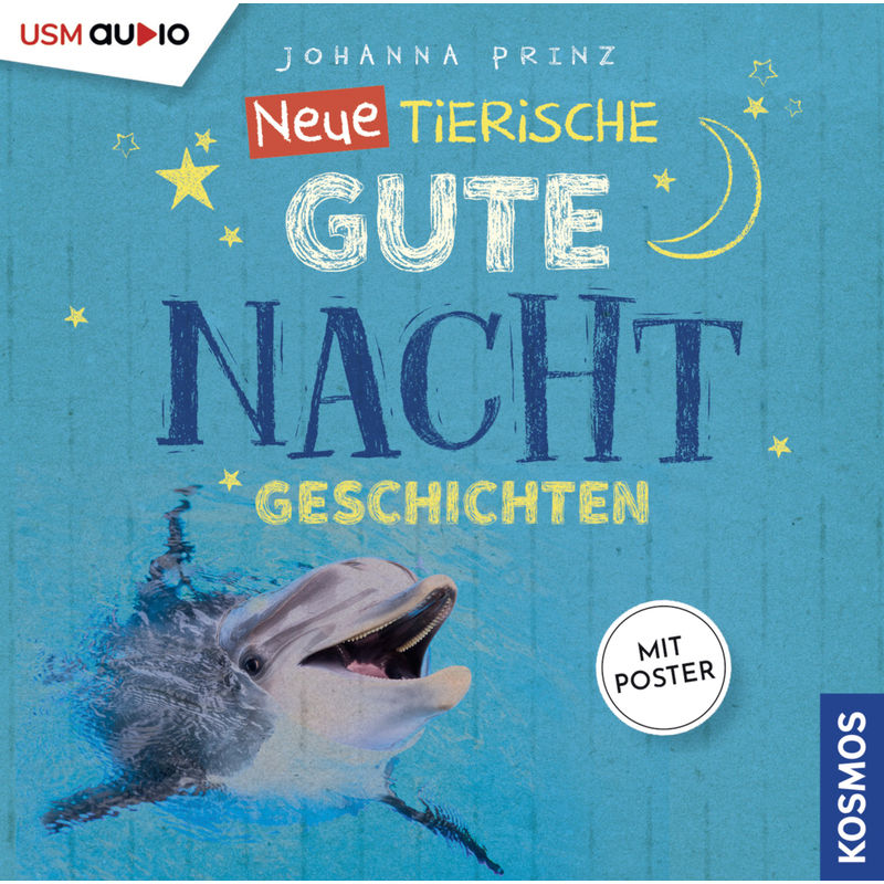 Neue Tierische Gute-Nacht-Geschichten,1 Audio-CD von United Soft Media (USM)