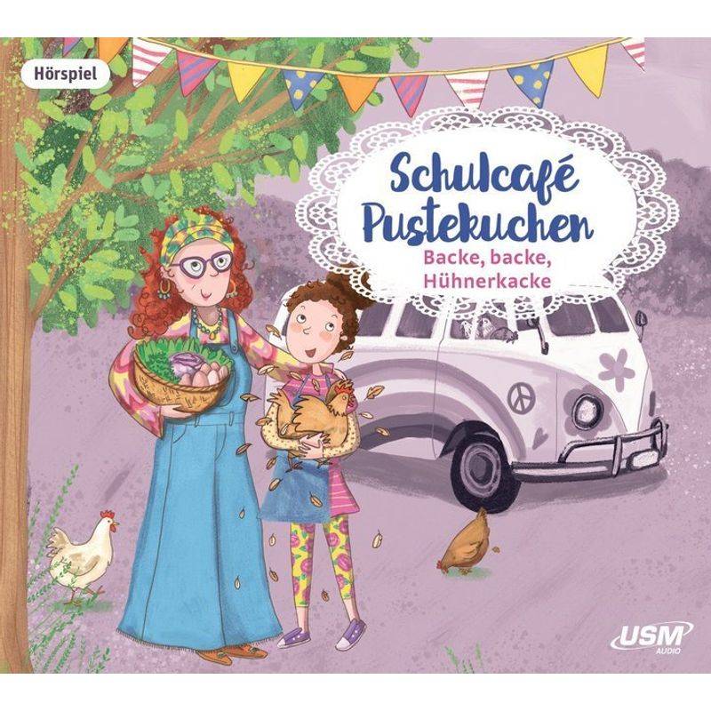 Schulcafé Pustekuchen - Backe, backe, Hühnerkacke,1 Audio-CD von United Soft Media (USM)