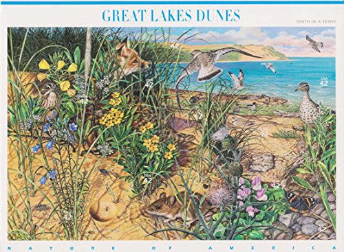 Great Lakes Dunes 10 x 42 Cent US Postage Stamps Scot #4352 by USPS von United States Postal Service
