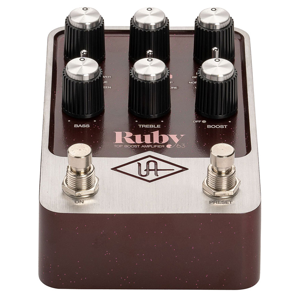 Universal Audio RUBY '63 Top Boost Amplifier Effektgerät E-Gitarre Universal Audio RUBY '63 Top Boost Amplifier Effektgerät E-Gitarre von Universal Audio