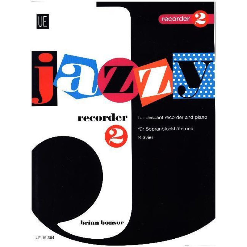 Jazzy Recorder.Bd.2 von Universal Edition