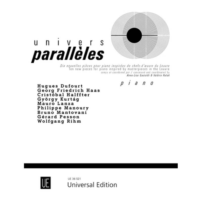 Univers parallèles, für Klavier von Universal Edition