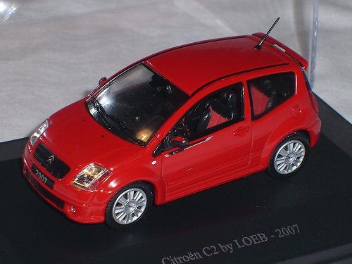 Universal Hobbies Citroen C2 C 2 Rot by Loeb Neu 1/43 Modellauto Modell Auto von Universal Hobbies