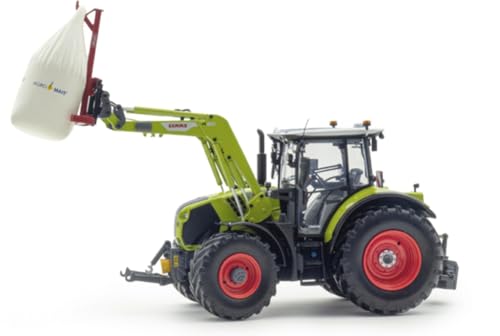 Universal Hobbies Claas Arion 550 mit Frontlader und Agromais Bigbag 1:32 Traktor-Modell für Erwachsene und Modellbau-Enthusiasten ab 14 Jahren von Universal Hobbies