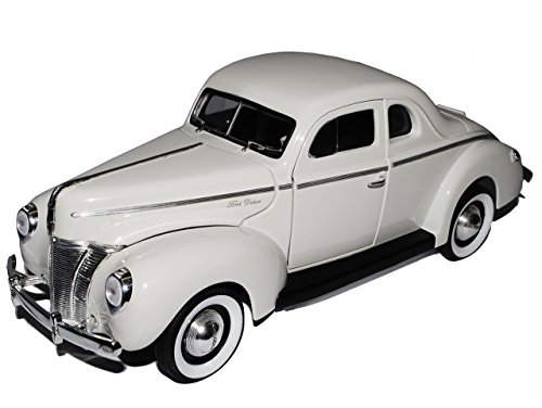 Universal Hobbies Ford Deluxe Coupe Weiss 1940 1/18 Modell Auto von Universal Hobbies
