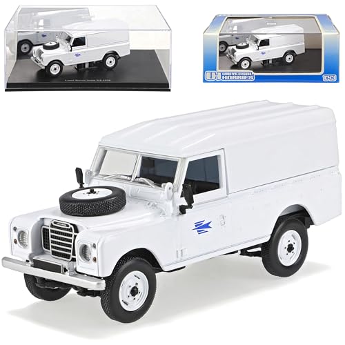 Universal Hobbies Land R*o*v*e*r Defender Serie iii 3 1978 La Poste Weiss 1978 1/43 Modell Auto Modellauto Universal Hobbies Land R*o*v*e*r Defender Serie iii 3 1978 La Poste Weiss 1978 1/43 Modell Auto Modellauto von Universal Hobbies