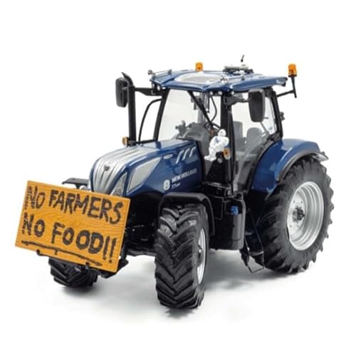 Universal Hobbies - UH6352 - New Holland T7.225 Blue Power NO Farmers-NO Food - Echelle : 1/32 von Universal Hobbies