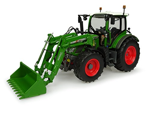 Universal Hobbies – uh4981 – uh4981 – Traktor FENDT 516 Vario mit Ladegerät vor – Neue grün fendt – Echelle 1/32 von Universal Hobbies