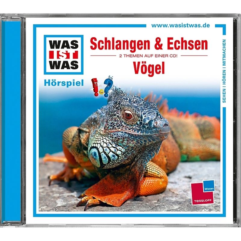 WAS IST WAS Hörspiel: Schlangen & Echsen/ Wunderwelt Vögel,Audio-CD von Universal Music