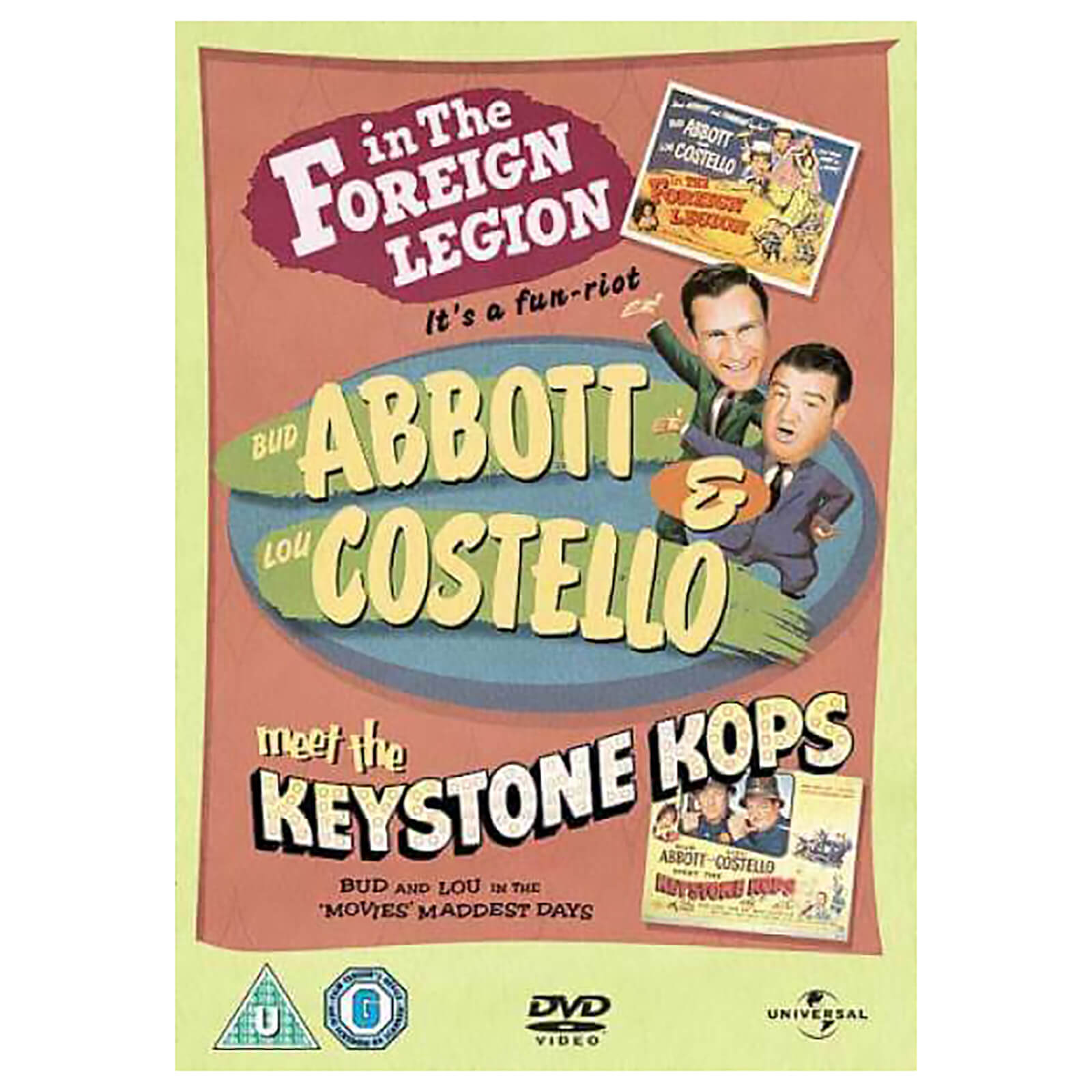 Abbott and Costello: In the Foreign Legion / Meet the Keystone Cops von Universal Pictures