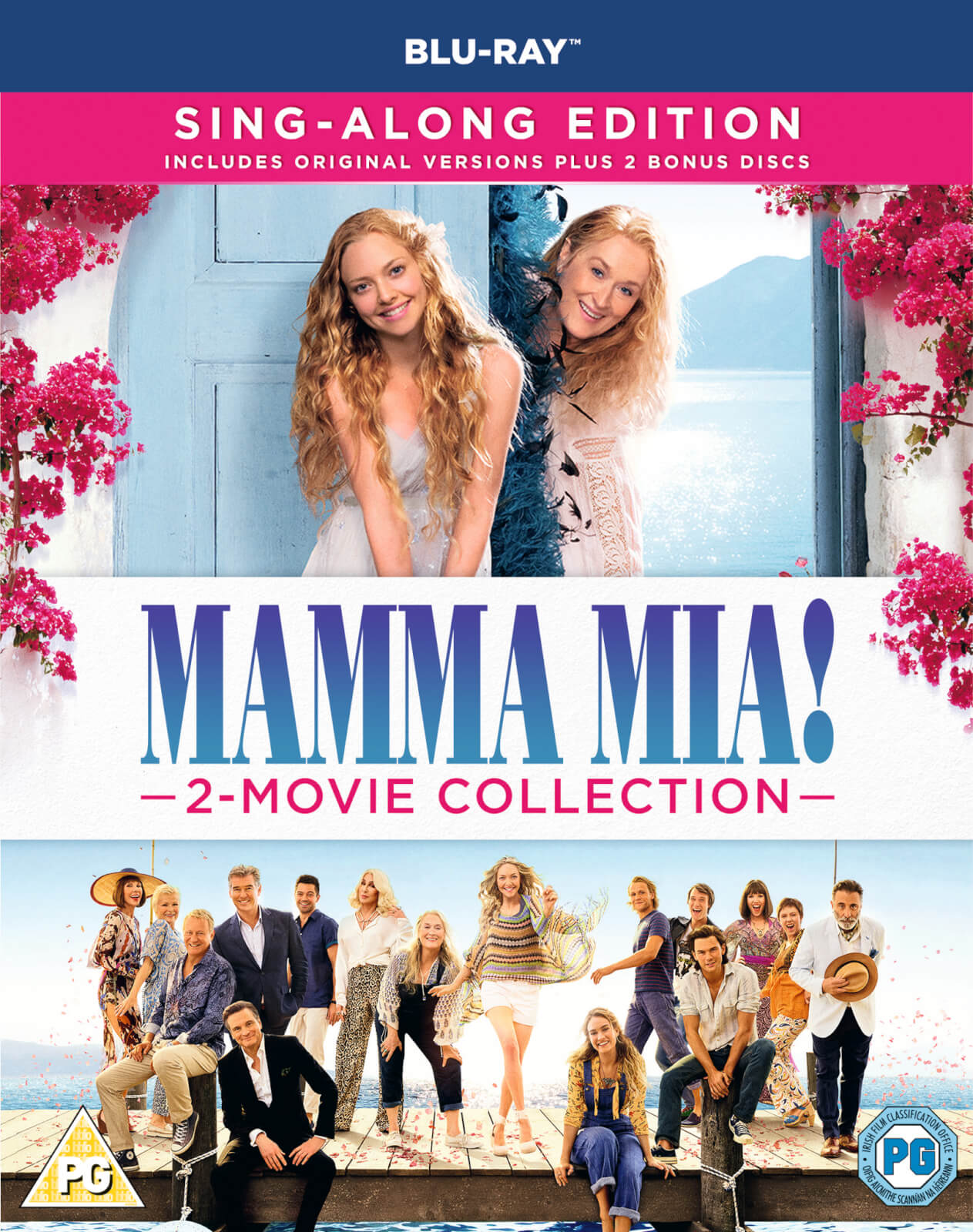 Mamma Mia! 2-Filme-Sammlung - Sing-Along Edition (Blu-ray + 2 Bonus Discs) von Universal Pictures