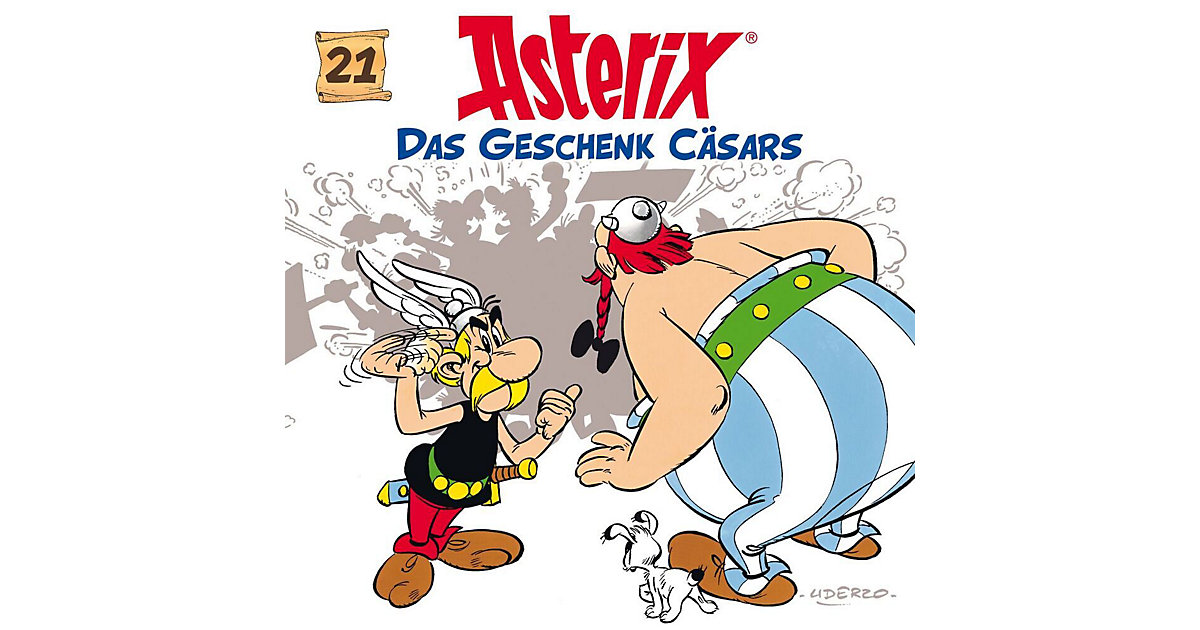 CD Asterix 21: Das Geschenk Cäsars Hörbuch von Universal