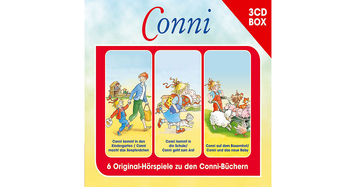 CD Conni - 3 CD Hörspielbox Vol. 1 Hörbuch von Universal