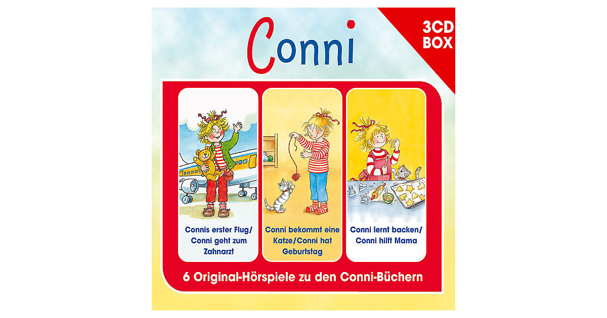 CD Conni - Conni - 3-CD Hörspielbox Vol. 4 Hörbuch CD Conni - Conni - 3-CD Hörspielbox Vol. 4 Hörbuch von Universal