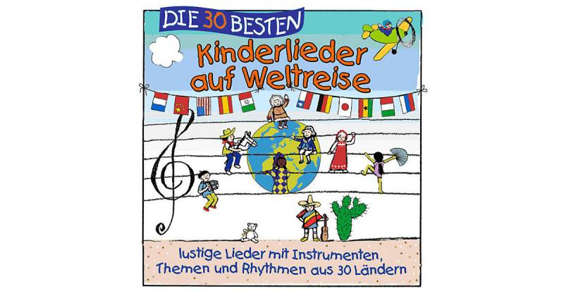 CD Die 30 besten Kinderlieder auf Weltreise Hörbuch von Universal