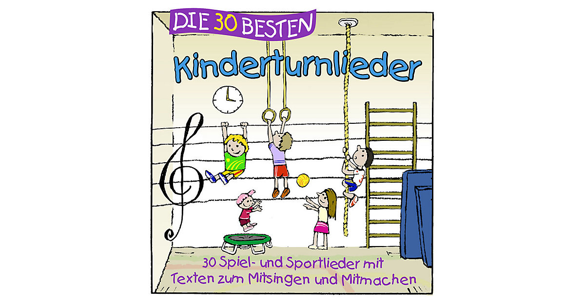 CD Die 30 besten Kinderturnlieder Hörbuch CD Die 30 besten Kinderturnlieder Hörbuch von Universal