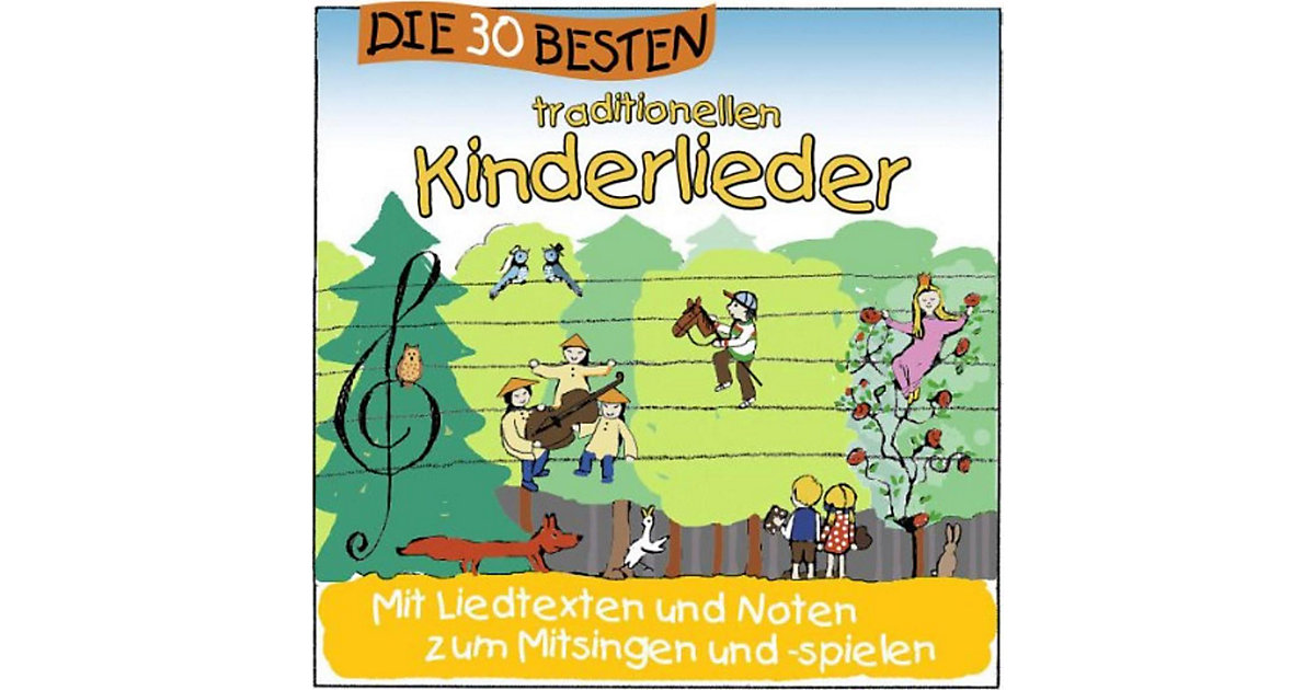 CD Die 30 besten traditionellen Kinderlieder Hörbuch von Universal