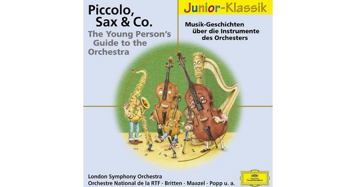 CD Piccolo, Sax & Co. (Junior-Klassik) Hörbuch von Universal
