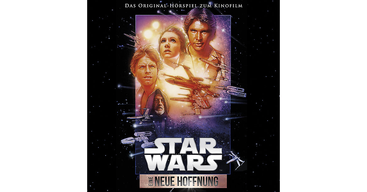 CD Star Wars 4 - Eine neue Hoffnung Hörbuch CD Star Wars 4 - Eine neue Hoffnung Hörbuch von Universal