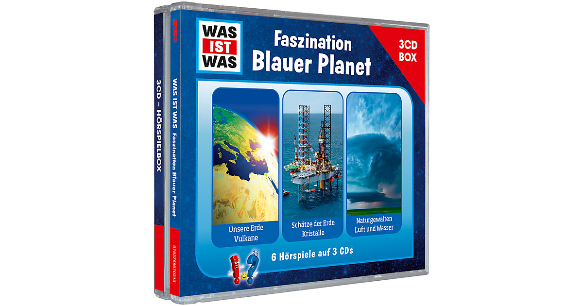 CD Was ist Was - Blauer Planet - Box (3 CDs) Hörbuch von Universal