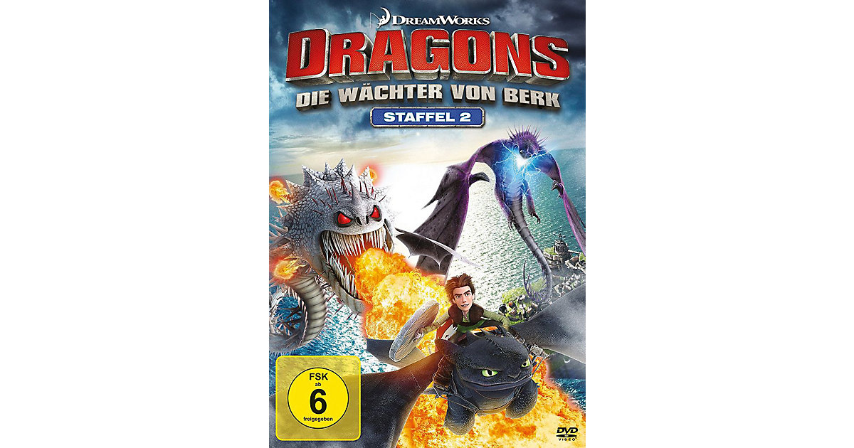DVD Dragons - Die Wächter von Berk - Staffel 2  (Vol. 1-4  auf 4 DVDs) Hörbuch von Universal
