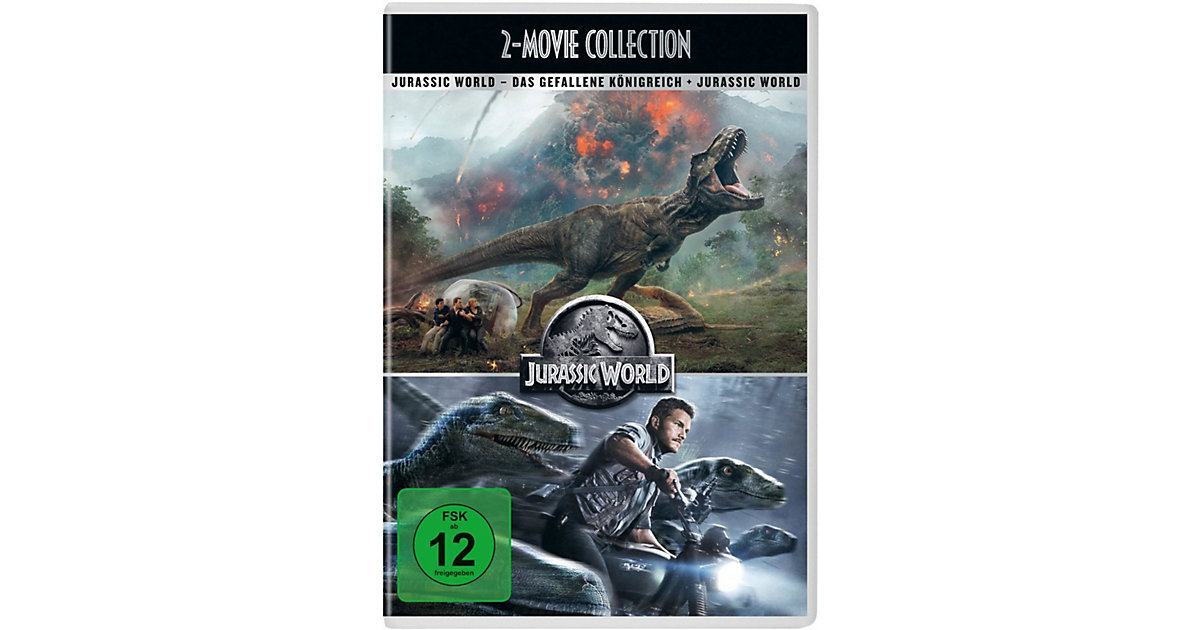 DVD Jurassic World-2-Movie Collection Hörbuch DVD Jurassic World-2-Movie Collection Hörbuch von Universal